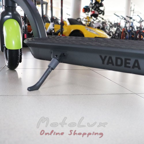 Electric scooter Yadea KS3 lite, 36V 5 Ah, Rated Power 250W, Max Power 500W, gray green