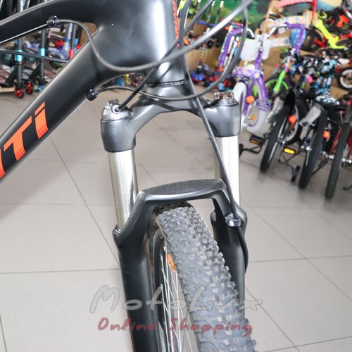Гірський велосипед Avanti Canyon ER, рама 17, колеса 29, black n red, 2021