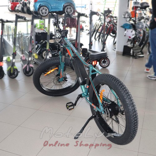 Forte RAPID akkumulátoros kerékpár, 500 W, kerék 26, váz 18, zöld