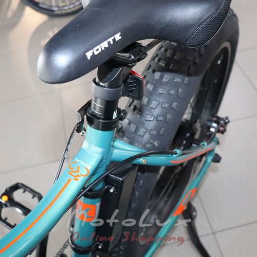 Forte RAPID akkumulátoros kerékpár, 500 W, kerék 26, váz 18, zöld