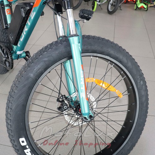 Batériový bicykel Forte RAPID, 500 W, koleso 26, rám 18, Zelená