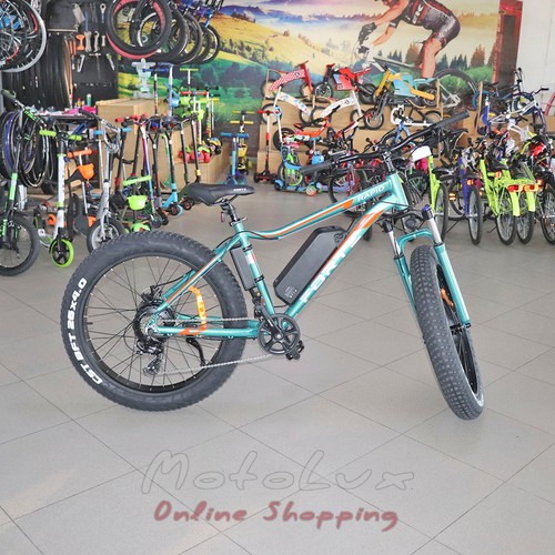 Акумуляторний велосипед Forte RAPID, 500 Вт, колесо 26, рама 18, зелений