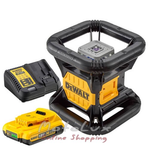 Laser rotary rechargeable green beam DeWALT DCE079D1G