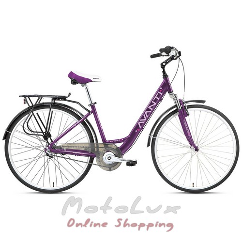 City bike Avanti 26 Fiero Nexus, frame 16, violet n pink