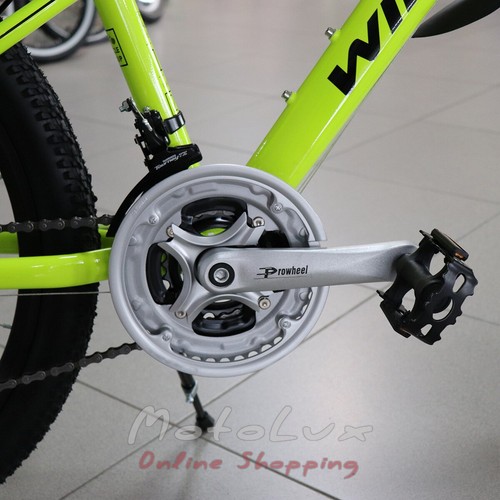 Teenage bike Winner Bullet, wheels 24, frame 12,5, 2020, green
