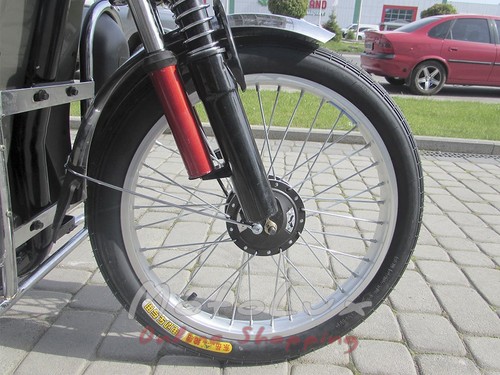 Elektromos kerékpár  kerékpár Parnter Komfort, 450W, kerekek 17, black
