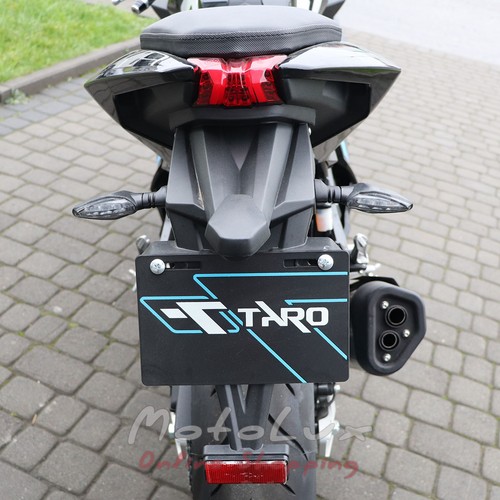 Motocykel Taro TR400 GP1, čierna s modrou