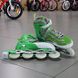 Sliding rollers Tilly BT-RS-0014 (34-37), white n green