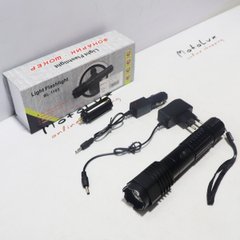 Ліхтарик-шокер акумуляторний Bailong Police BL-1103, black