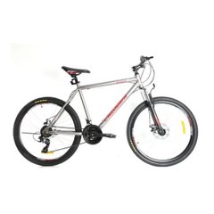 Horský bicykel Crosser Sport, 26 kolies, rám 20, sivý