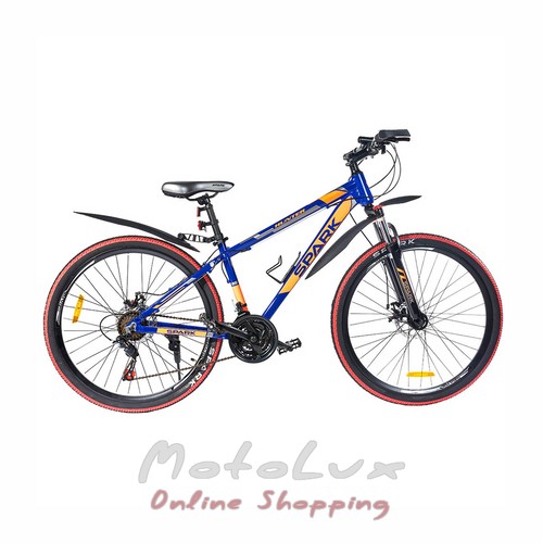 Горный велосипед Spark Hunter, колесо 27.5, рама 15, синий