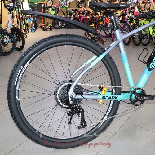 Spark X900 mountain bike, 29 wheel, 19 frame, blue with black