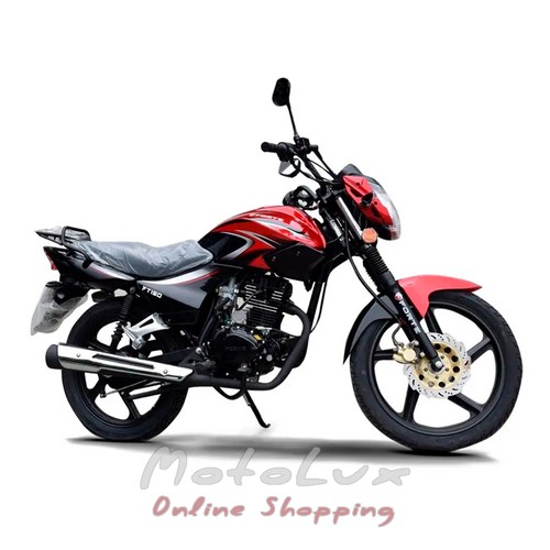 Forte FT 150-23N országúti motorkerékpár, fekete pirossal