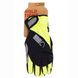 Gloves Green Cycle NC-2582-2015 Winter with closed fingers, size L, black n green