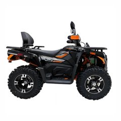 Sharx 300 Utility ATV, Black with Orange, 2024