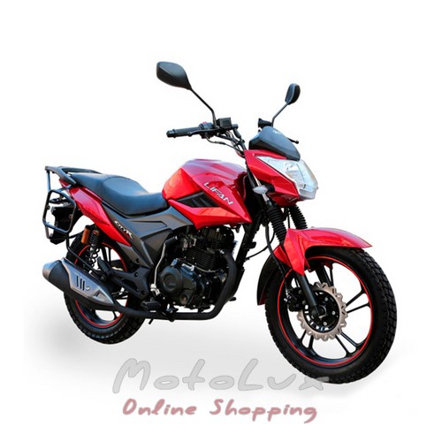Motocykel Lifan LF175-2E, CiTyR 200, červený