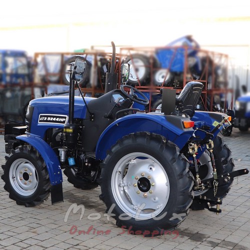DTZ 5244 НР traktor, 3 hengeres, szervókormány, (3+3)x3 sebességváltó, 2 hidraulikus szivattyú