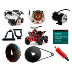 Spare parts for ATV