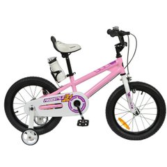 Детский велосипед RoyalBaby 16 Freestyle, pink, 2021