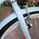 Országúti kerékpár Neuzer Beach, kerekek 26, 17-es váz, puha kék