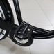 Mestský bicykel Dorozhnik Lux, koleso 26, rám 17, čierny s nosičom batožiny