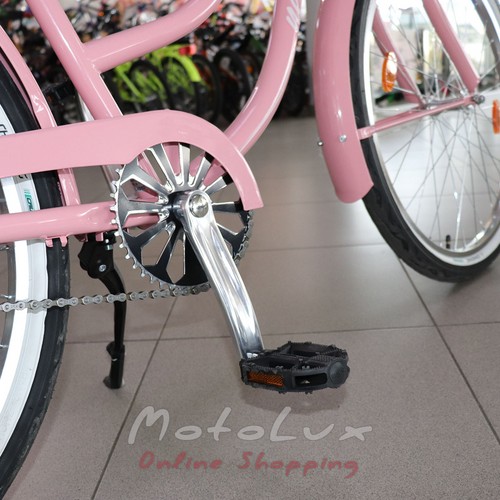 Neuzer Beach Road Bike, 26 kerék, 17 váz, rózsaszín