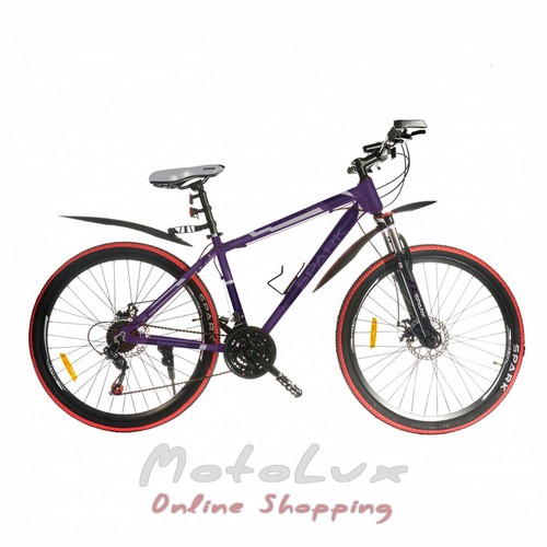 Горный велосипед Spark Hunter, колесо 27.5, рама 17, фиолетовый