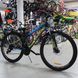 Mountain bike Discovery Trek AM DD, wheel 26, frame 13, 2020, black n green n blue
