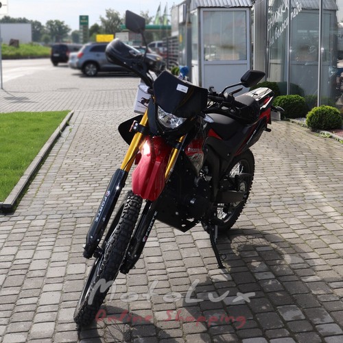 Motocyckel Forte FT250GY-CBA, black-red