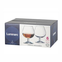 Luminarc French Brasserie konyak pohár készlet, 6x250ml