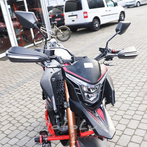 Мотоцикл SPARK SP300T 2, черный с красным