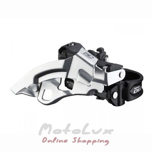 Front derailleur Shimano FD-M610 DEORE bottom clamp, universal rod, adapter for 31.8mm, for 40/42 teeth, black