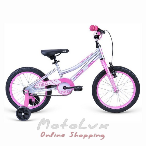 Horský bicykel Apollo Neo girls, kolesá 16, ružový