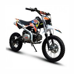 Kayo TSD110 motorkerékpár, fekete narancssárgával, 2024