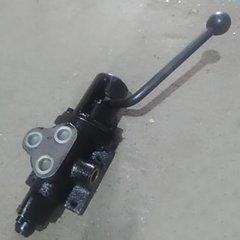 Hydraulic distributor to the mototractor, single-section with floating mode