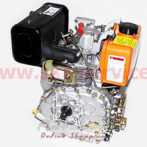 Motoblock engine assembled under the slot Ø25mm 6 hp 178F (