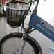 Electric bicycle Alisa Lux, wheel 22, 350 W, 60 V, blue