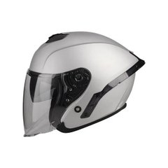 Lazer Tango S Matt Silver motorcycle helmet, size L, gray