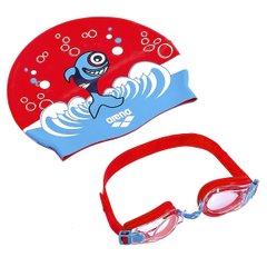 Набір для плавання дитячі окуляри і шапочка Arena AWT Multi
