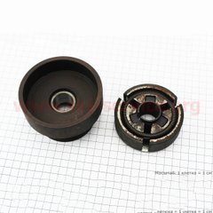 Clutch pulley, D 79mm for crankshaft Ø25mm, two grooves for belt SPB, 173F, 177F, 182F, 188F, 190F, 188F