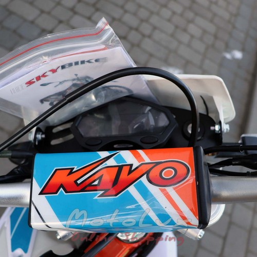 Motorcycle Kayo K2-L-250, White