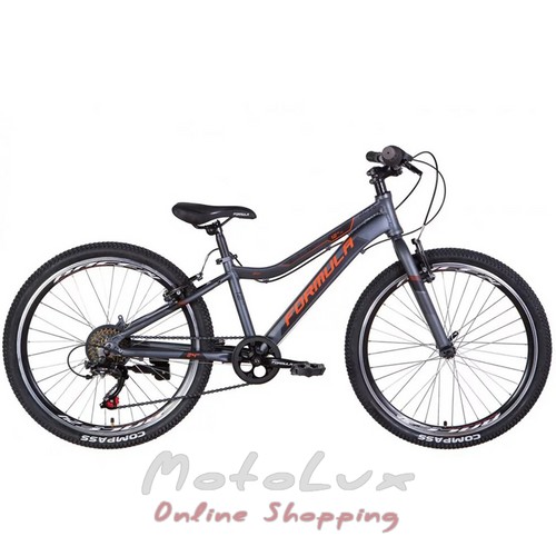 Підлітковий велосипед AL 24 Formula Acid DD, рама 12, grey n orange, 2022