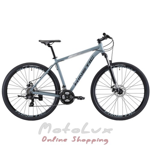 Kinetic Storm mountain bike, wheel 29, frame 20, gray, 2022