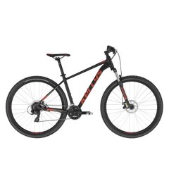 Horský bicykel Kellys Spider 30, 29 kolies, M rám, čierny, 2021