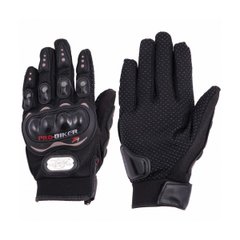 Motorcycle gloves Probiker Summer, size M, black
