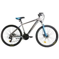 Crosser Quick bike, wheels 26, frame 17, gray n blue