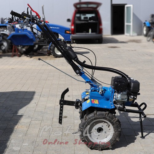 Egytengelyes benzines kistraktor Kentaur MB 2070B-4, 7 LE, kézi indítású blue