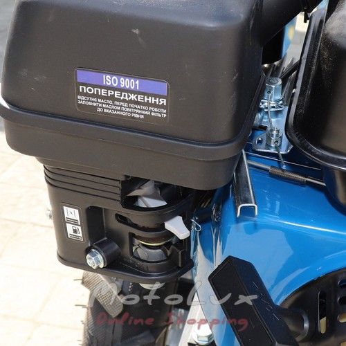 Бензиновый мотоблок Kentavr МБ 2070Б-4, 7 л.с., ручной стартер blue