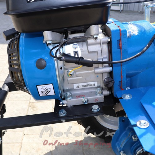 Бензиновий мотоблок Kentavr МБ 2070Б-4, 7 к.с. ручний стартер blue
