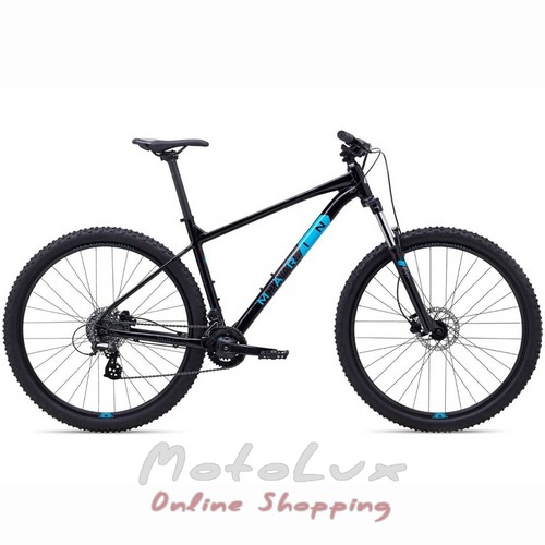 Горный велосипед Marin Bobcat Trail 3, колёса 29, рама XL, 2020, Gloss Black n Cyan
